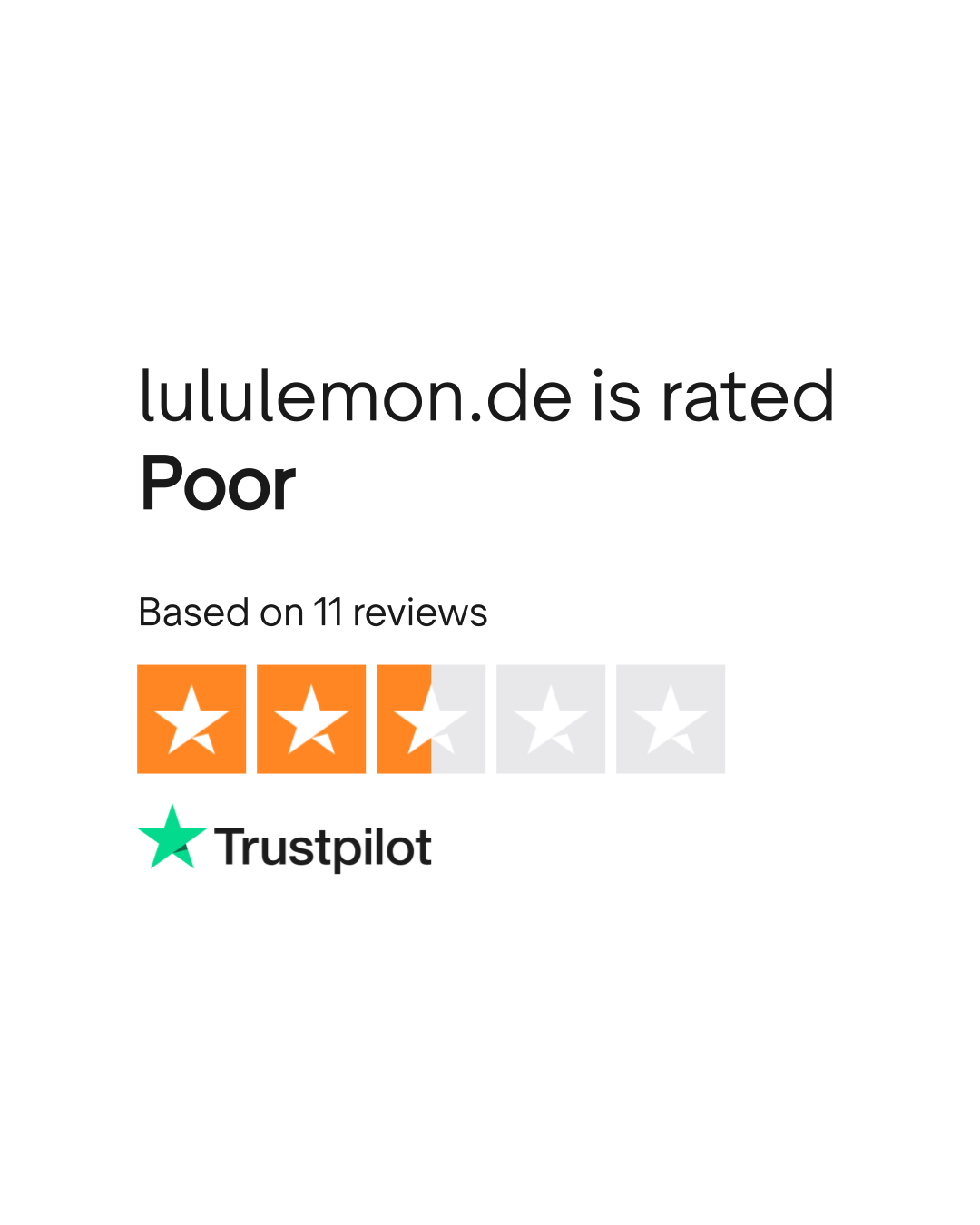 Lululemon Athletica Canada inc. Reviews Read Customer Service Reviews of lululemon.de