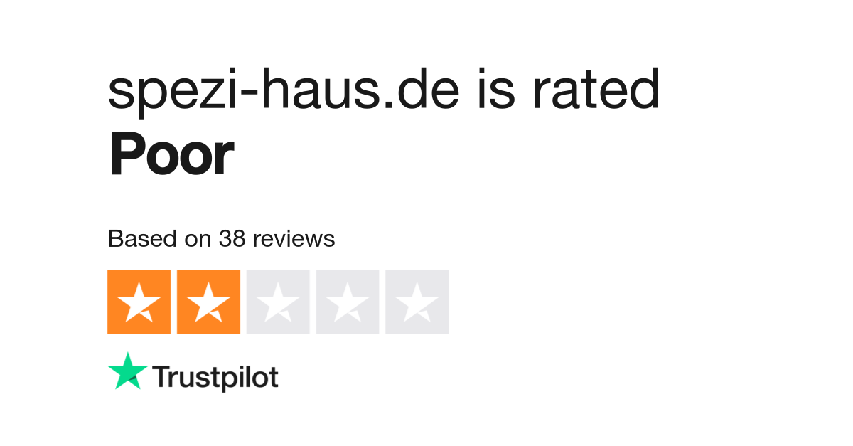 spezihaus.de Reviews Read Customer Service Reviews of spezihaus.de