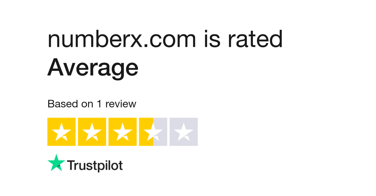 numberx.com Reviews | Read Customer Service Reviews of numberx.com