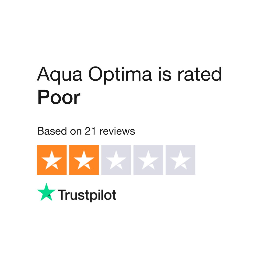 Aqua Optima Reviews  Read Customer Service Reviews of aqua-optima.com