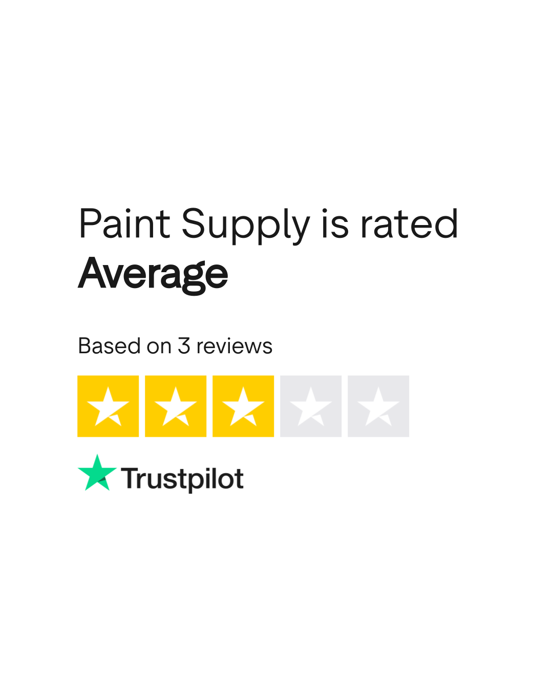 Paint Supply Reviews Read Customer Service Reviews of