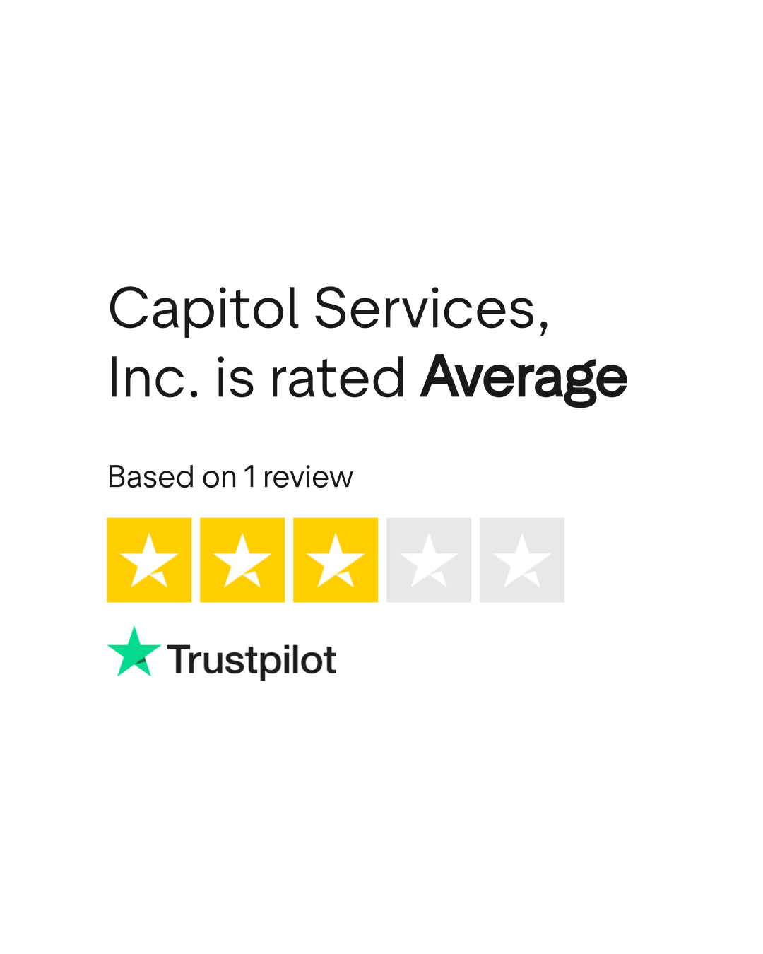 Capitol Services, Inc. Reviews Read Customer Service Reviews of