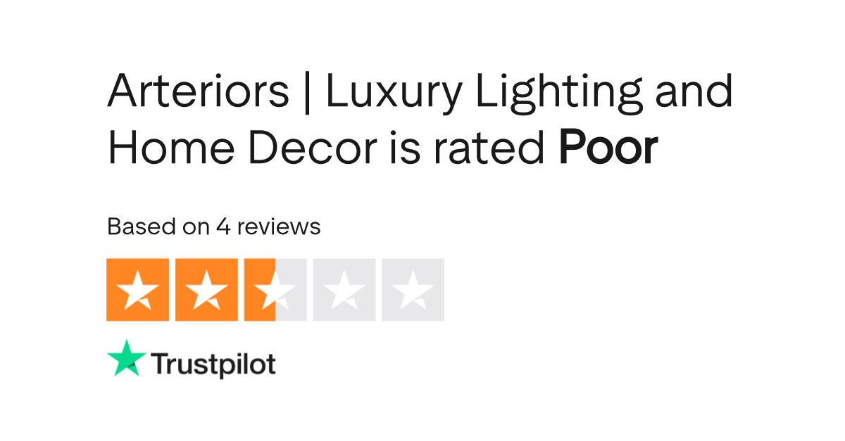 Arteriors Luxury Lighting and Home Decor Reviews Read Customer