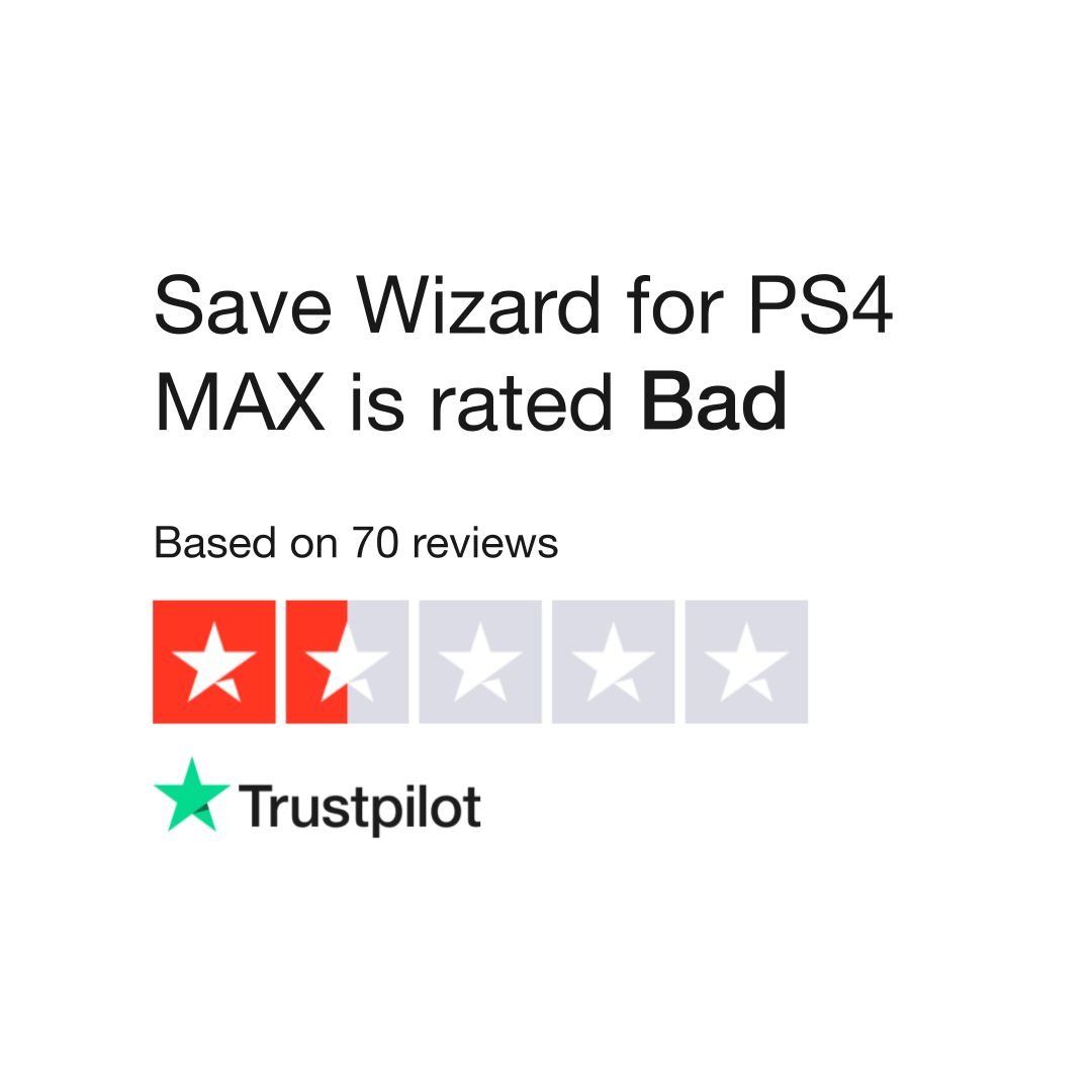 Save Wizard for PS4 MAX Reviews Read Customer Service of savewizard.net