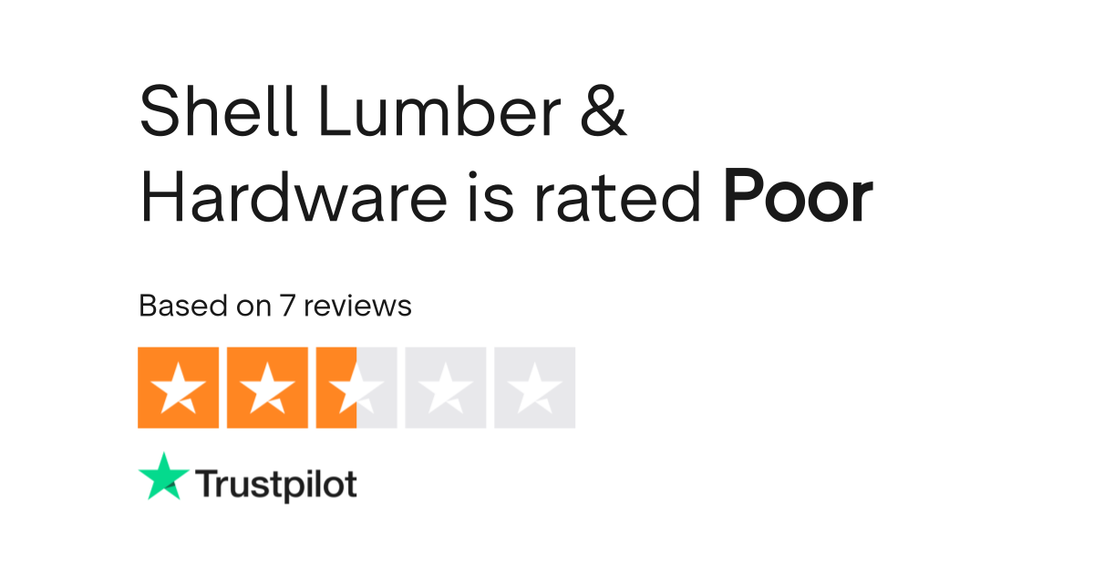 Shell Lumber & Hardware Reviews Read Customer Service Reviews of