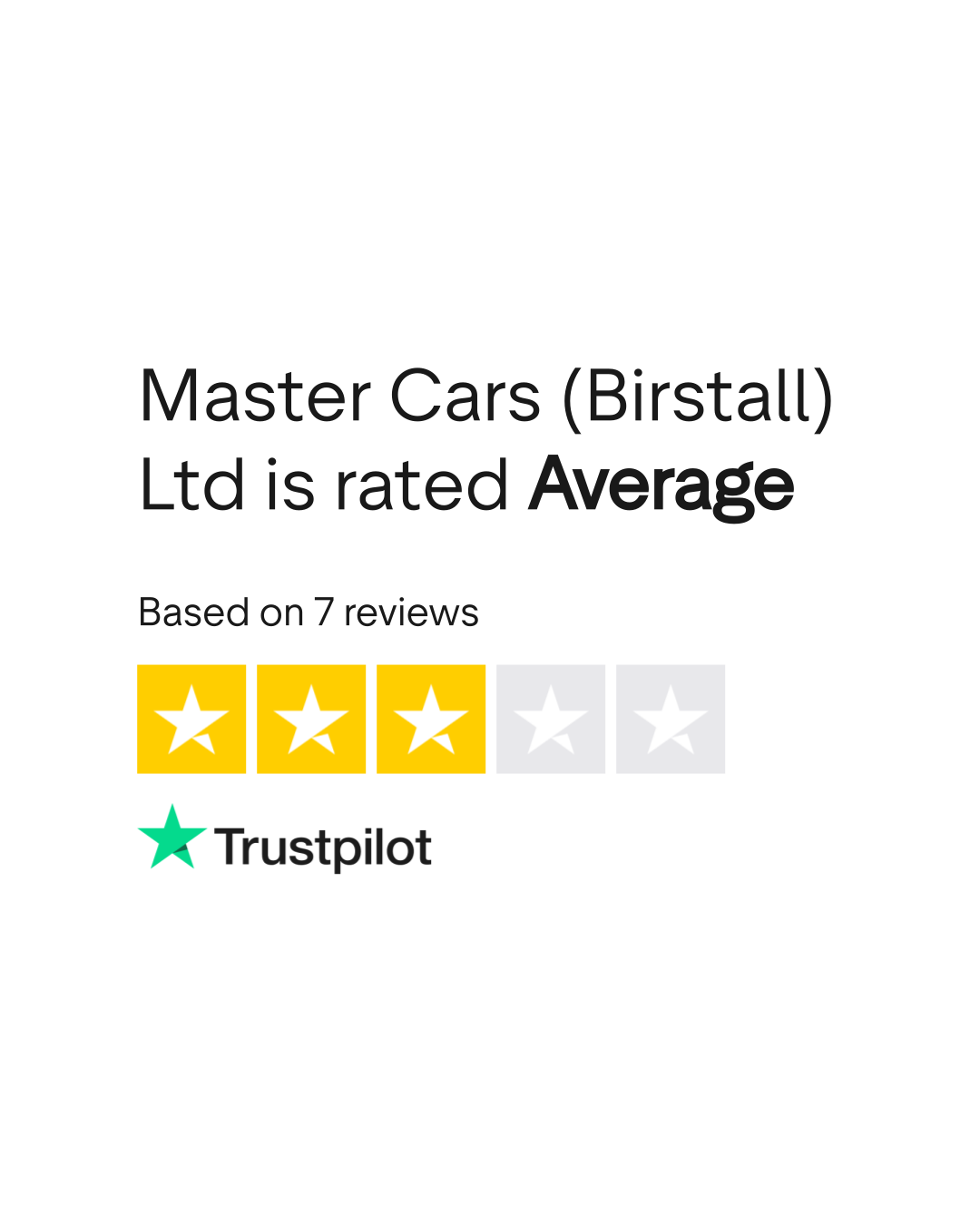 Master Cars (Birstall) Ltd Reviews Read Customer Service Reviews of
