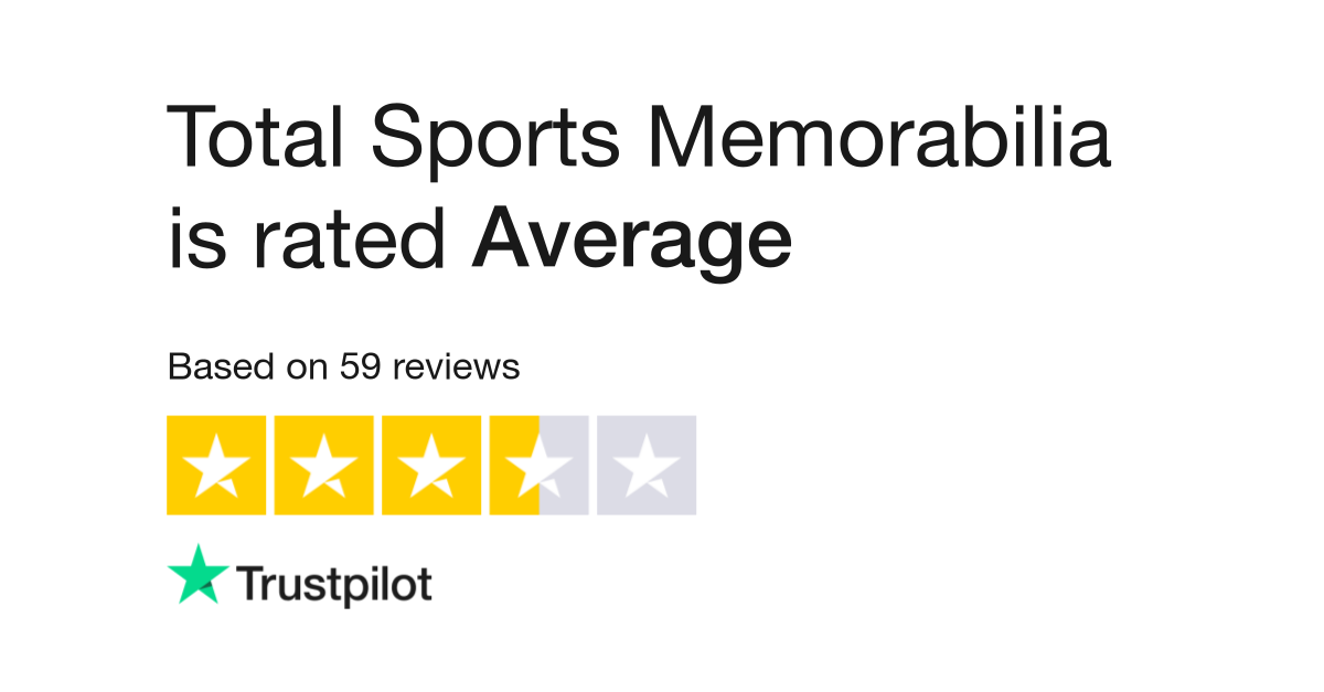 Total Sports Memorabilia Reviews Read Customer Service Reviews