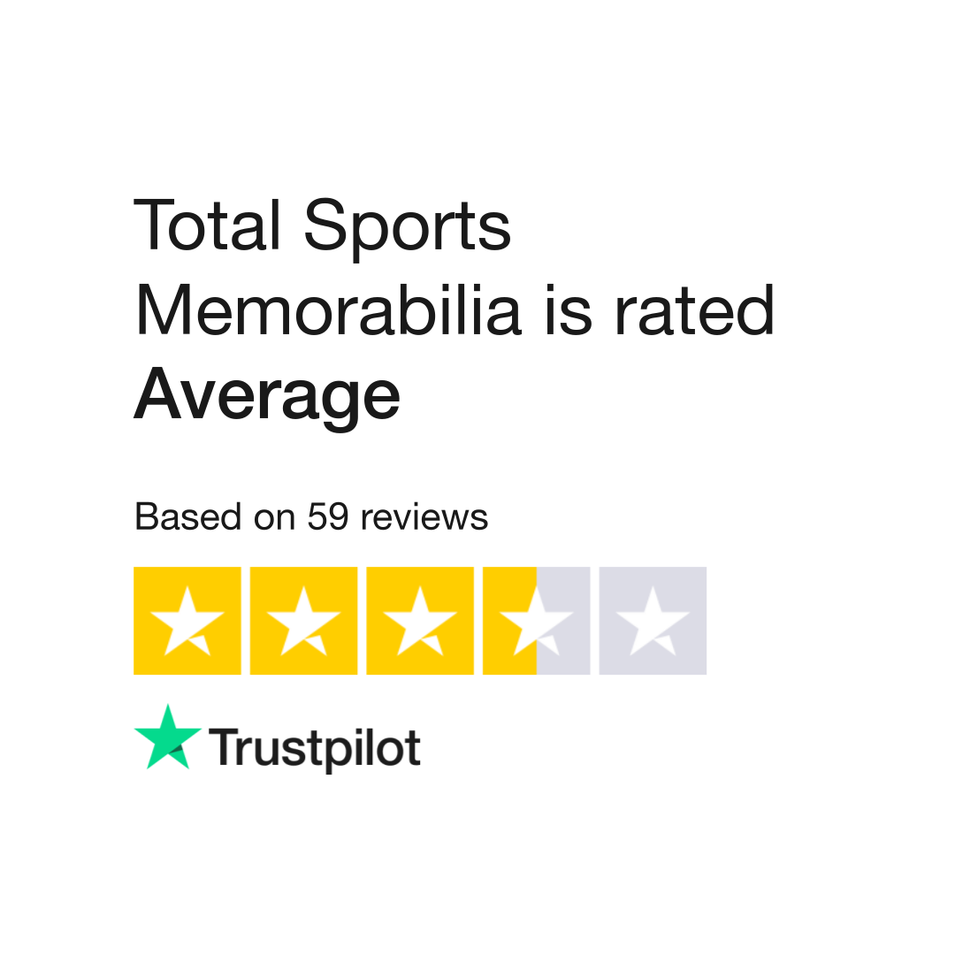 Total Sports Memorabilia Reviews Read Customer Service Reviews