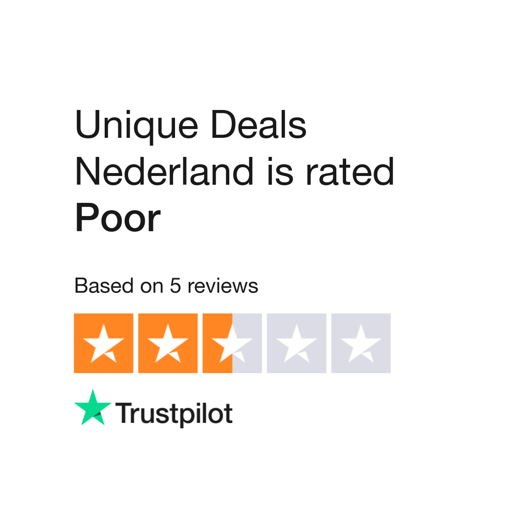 Deals Nederland Reviews | Read Customer Service of uniquedeals.nl