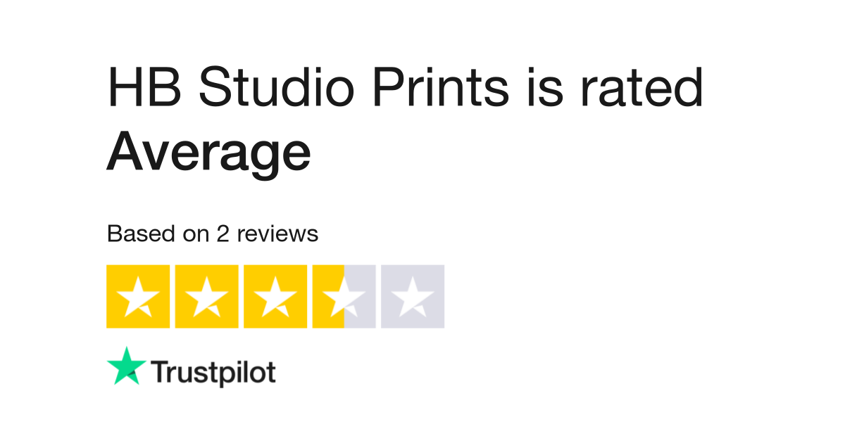 HB Studio Prints Reviews Read Customer Service Reviews of