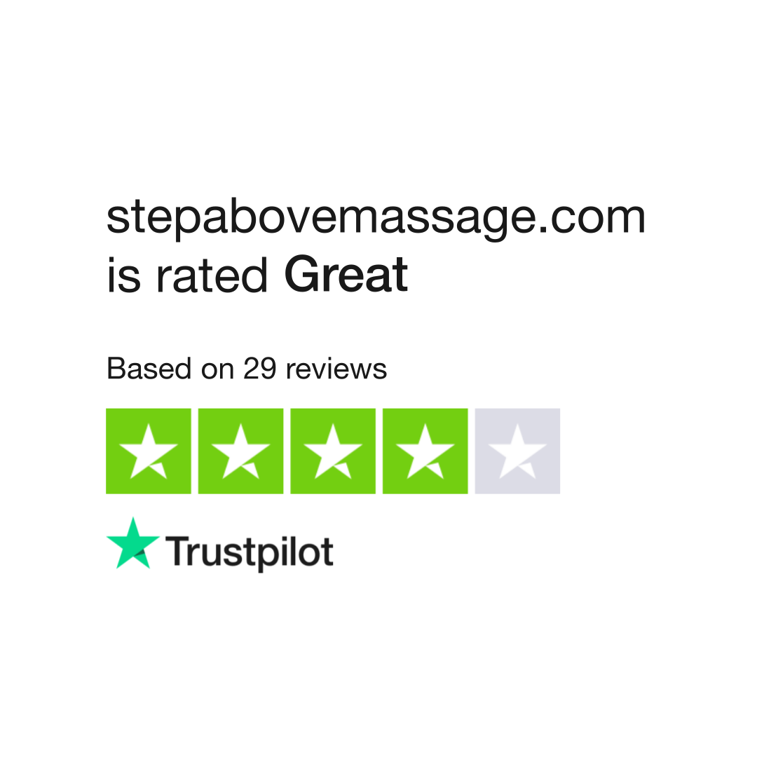 stepabovemassage.com Reviews | Read Customer Service Reviews of  stepabovemassage.com