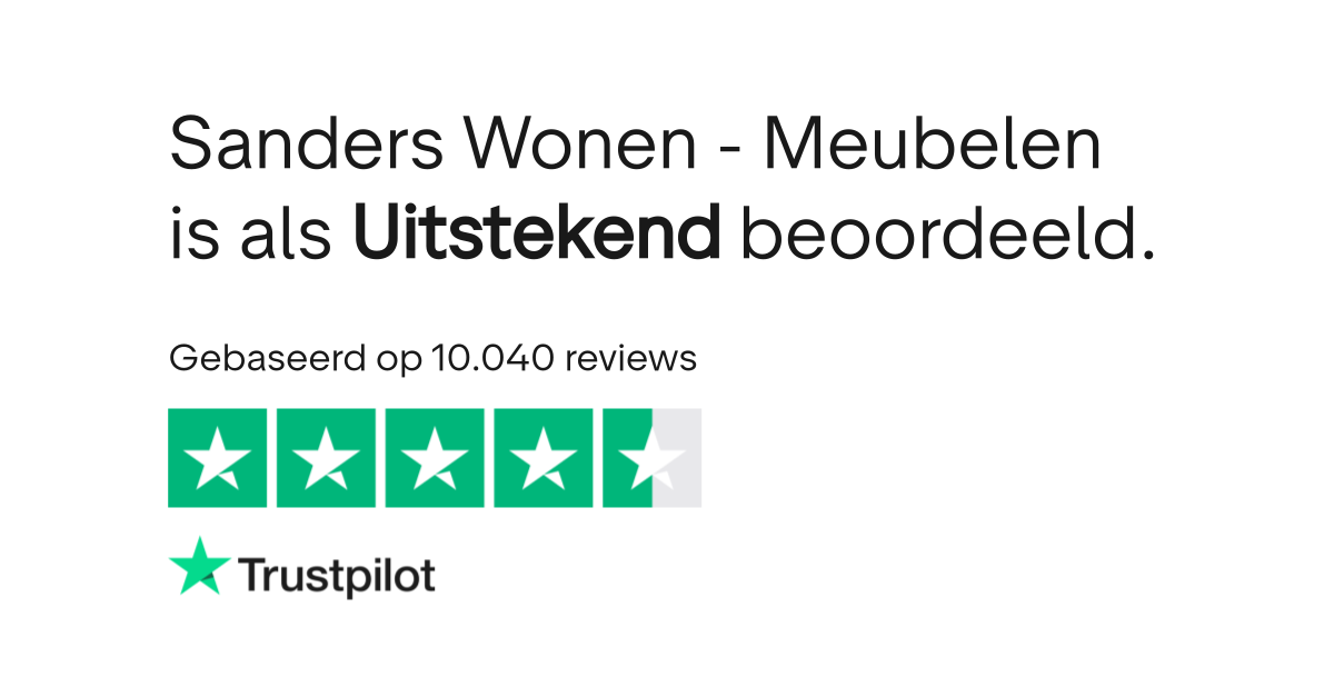 Sanders Wonen Meubelen reviews Bekijk consumentenreviews over
