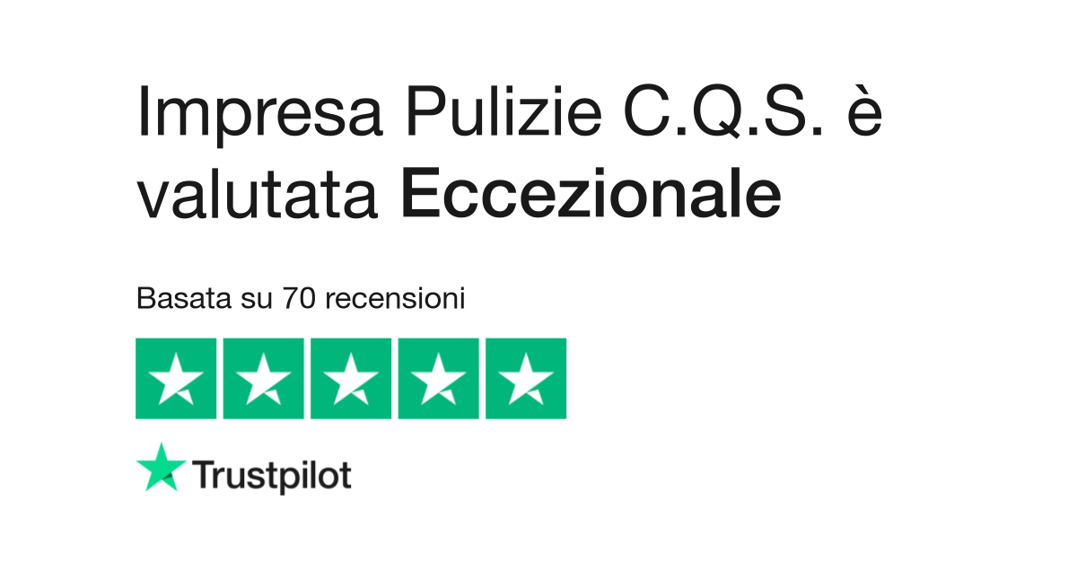 Impresa Pulizie C.Q.S.  Leggi le recensioni dei servizi di  cqsmultiservizi.it