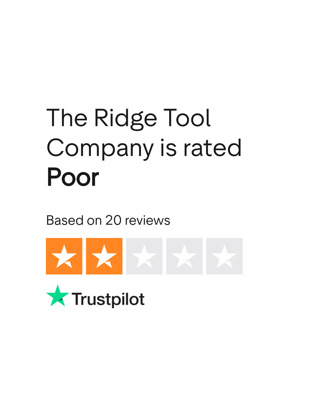 The Ridge Tool Company Reviews | Read Customer Service Reviews of ...