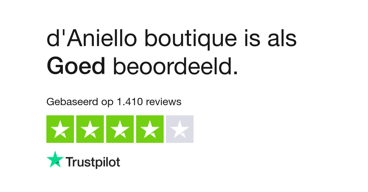 d Aniello boutique reviews Bekijk consumentenreviews over www