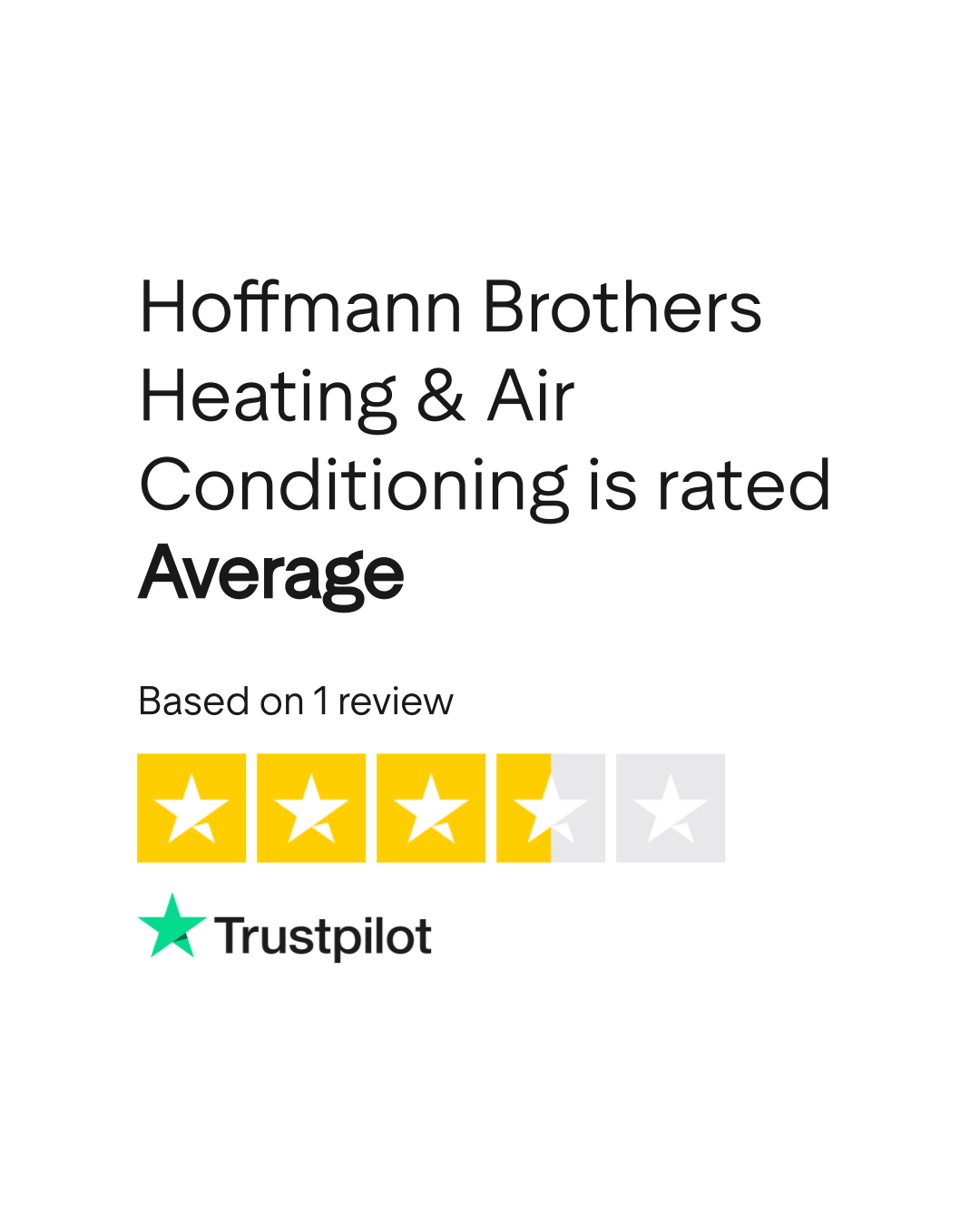 Hoffmann Brothers Heating & Air Conditioning Reviews Read Customer