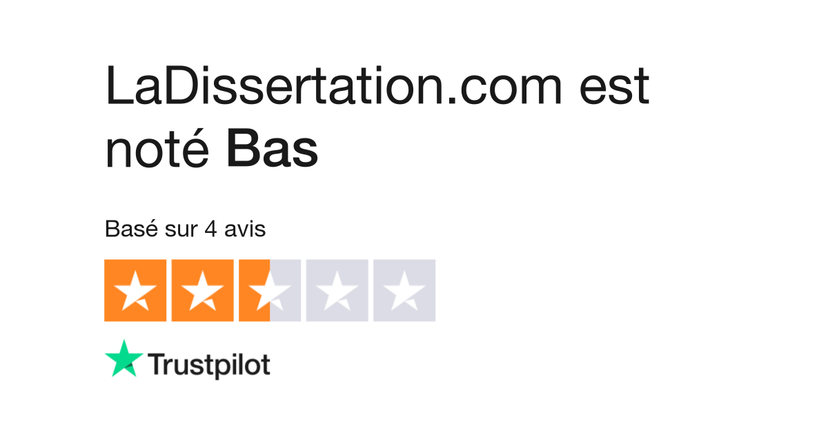 site la dissertation avis