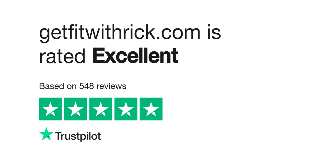 getfitwithrick.com Reviews