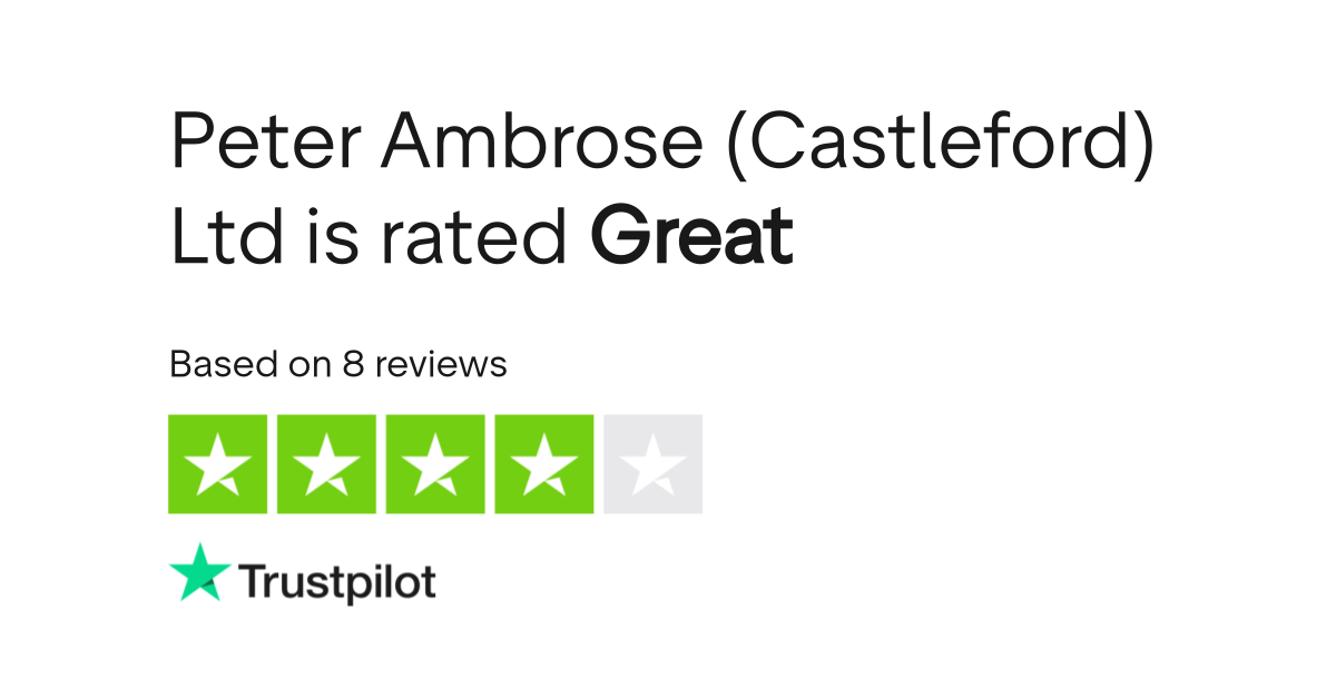 Peter Ambrose (Castleford) Ltd Reviews Read Customer Service Reviews of www.peterambrose.co.uk