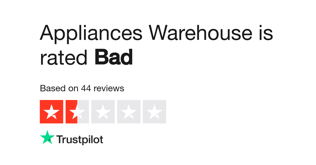 Appliances Warehouse Reviews  Read Customer Service Reviews of  applianceswarehouseuk.com