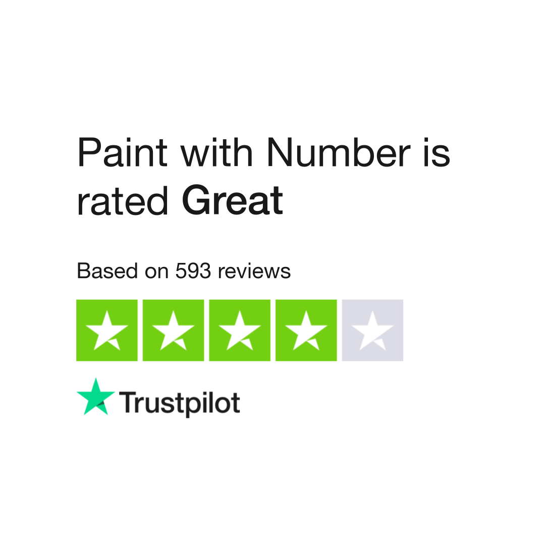 Paint with Number Reviews Read Customer Service Reviews of