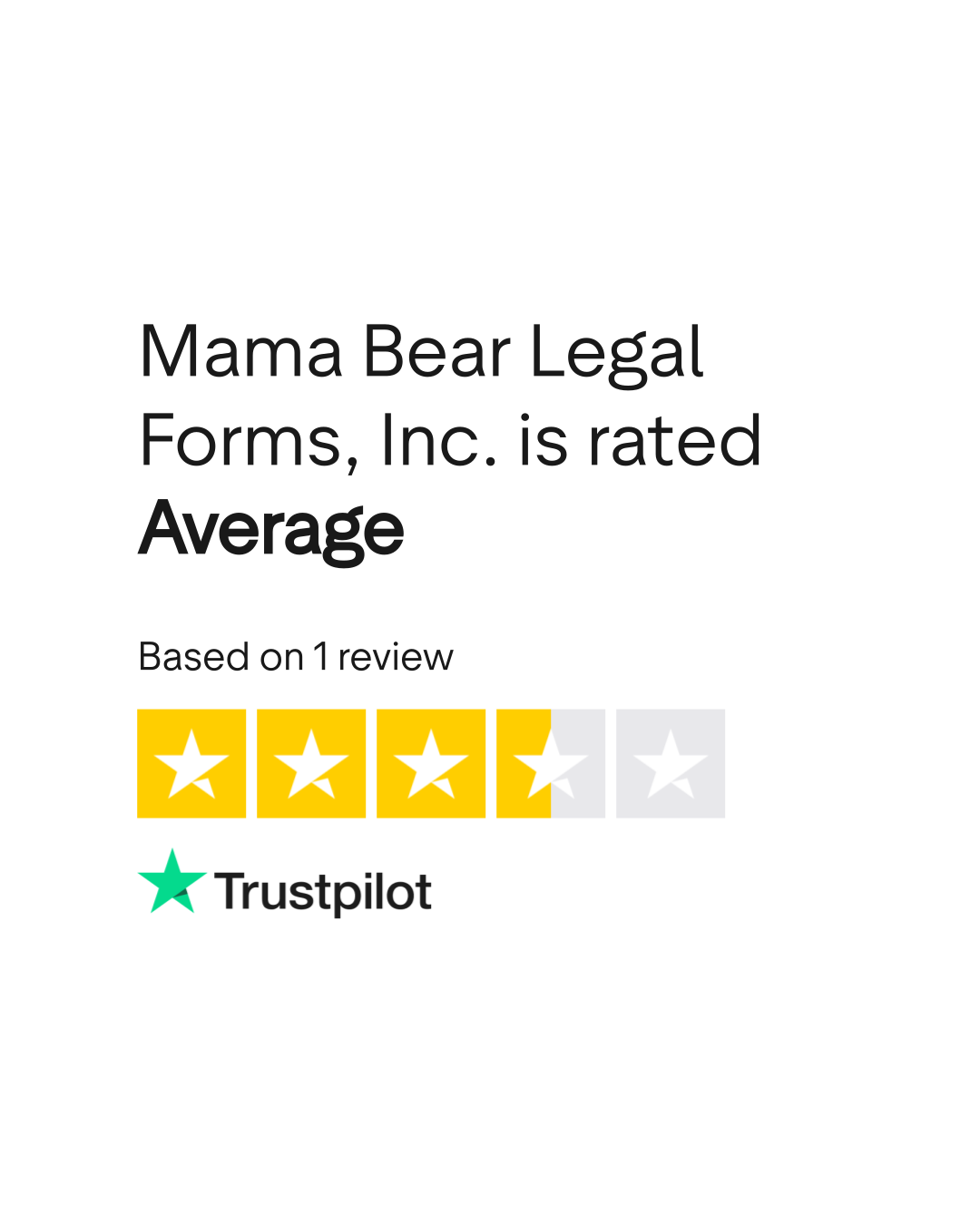 Mama Bear Legal Forms