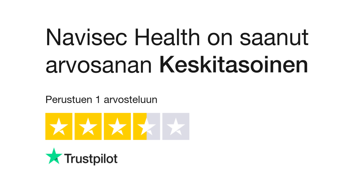 Arvostelut Navisec Health | Lue asiakkaiden arvosteluja yrityksestä  