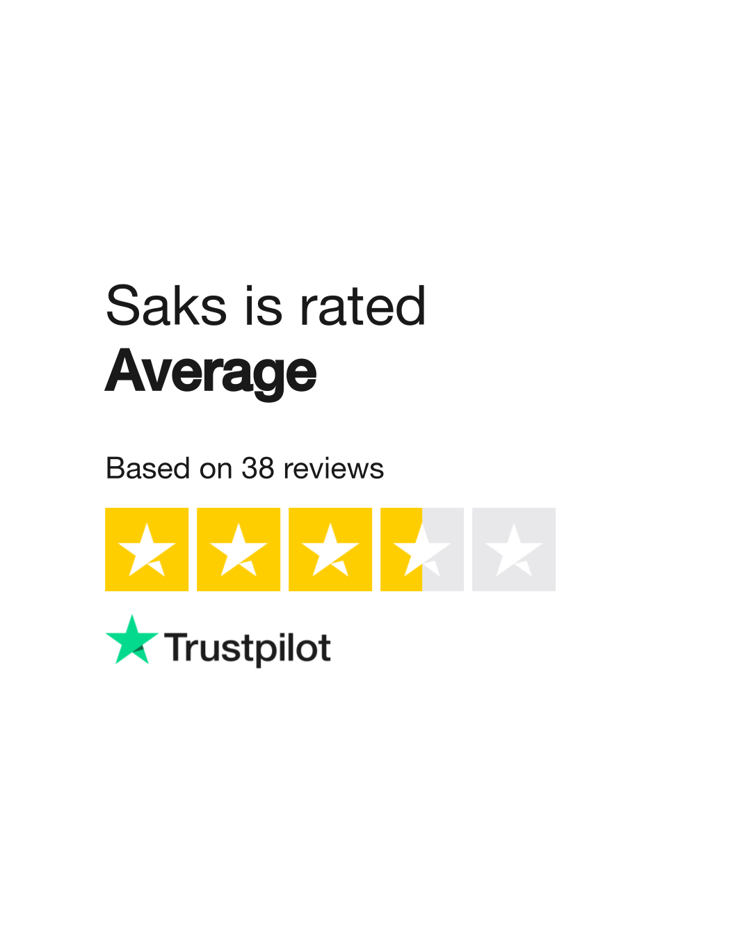 Saks Reviews | Read Customer Service Reviews of saks.co.uk