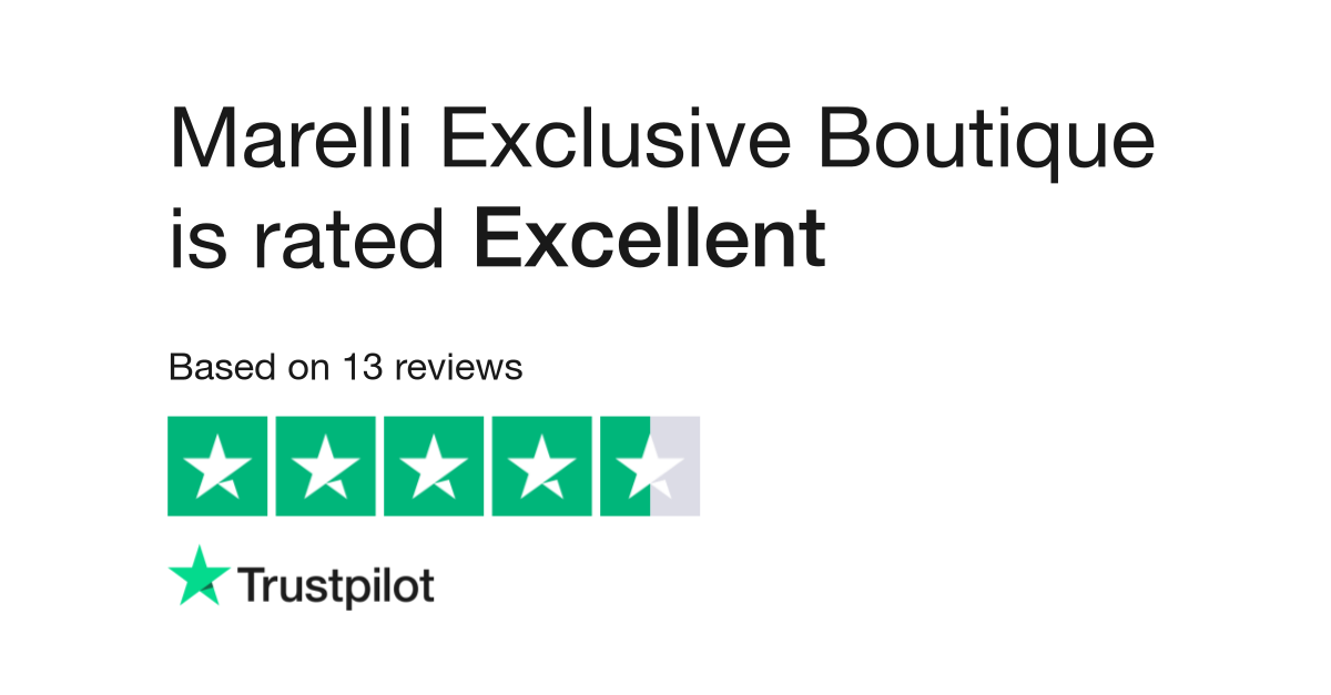 Marelli Exclusive Boutique Reviews Read Customer Service Reviews