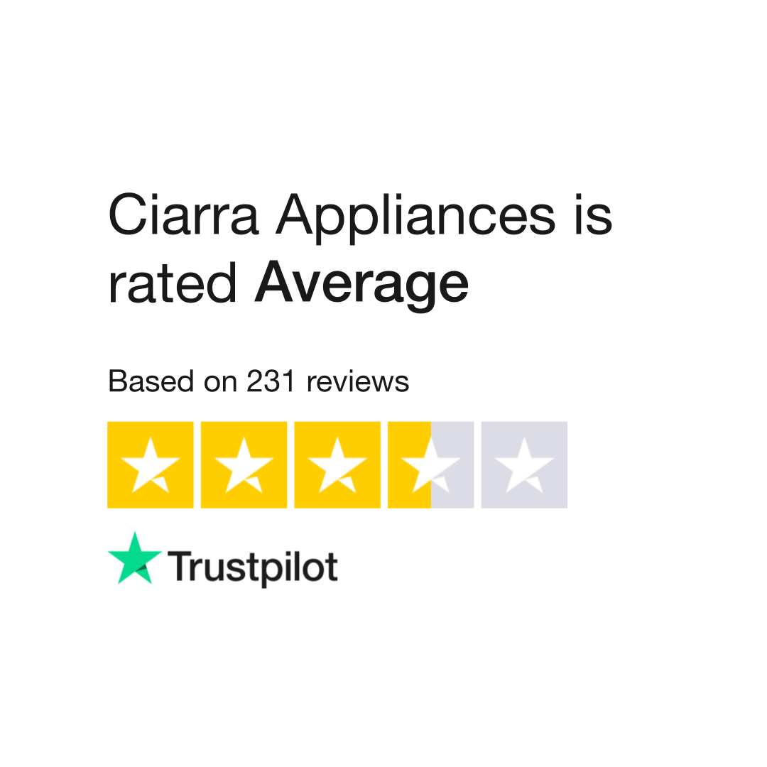 Ciarra Appliances Reviews  Read Customer Service Reviews of