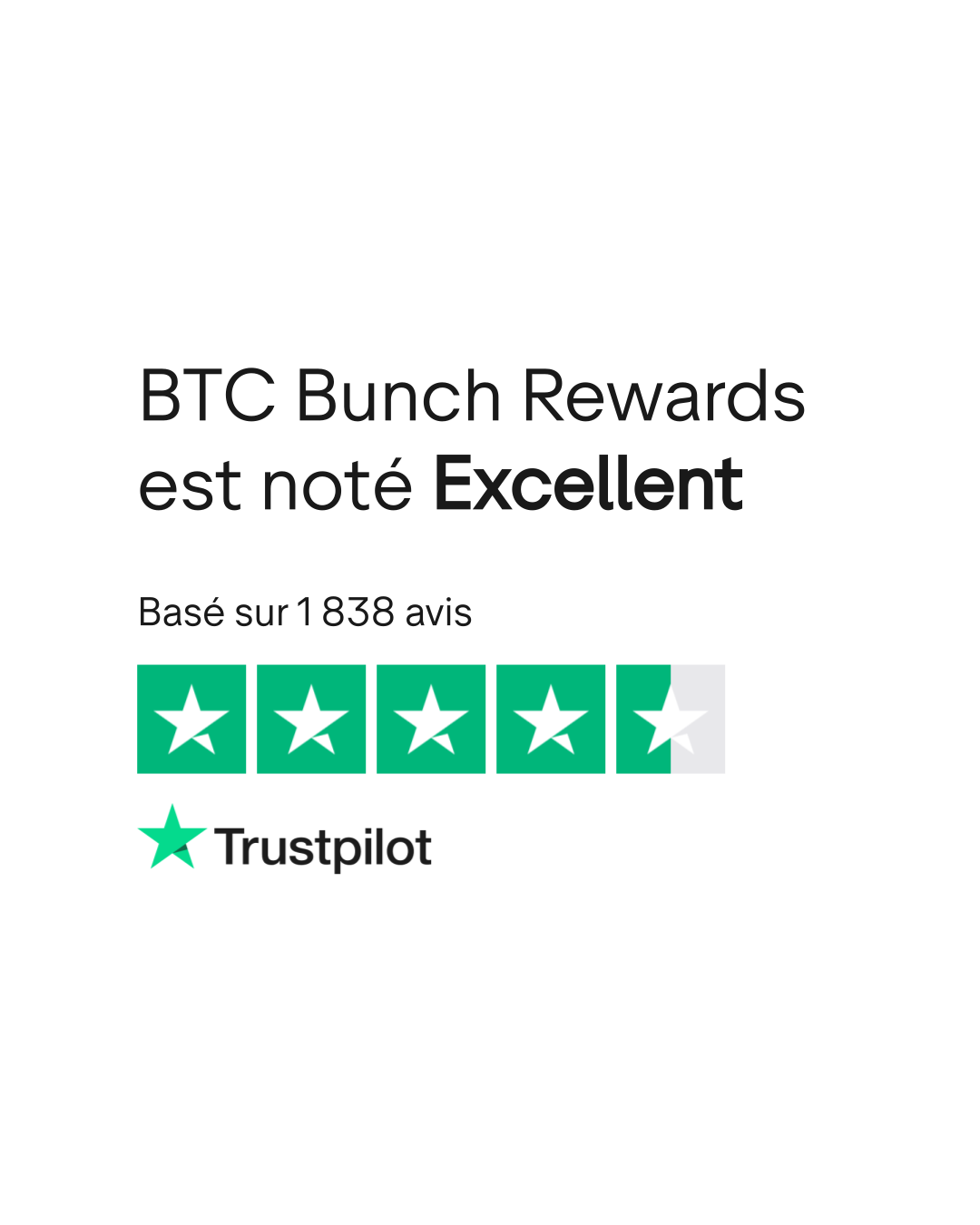 Avis de BTC Bunch Rewards | Lisez les avis marchands de btcbunch.com