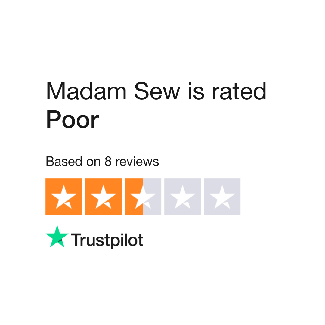 Madam Sew Reviews  Read Customer Service Reviews of madamsew.com