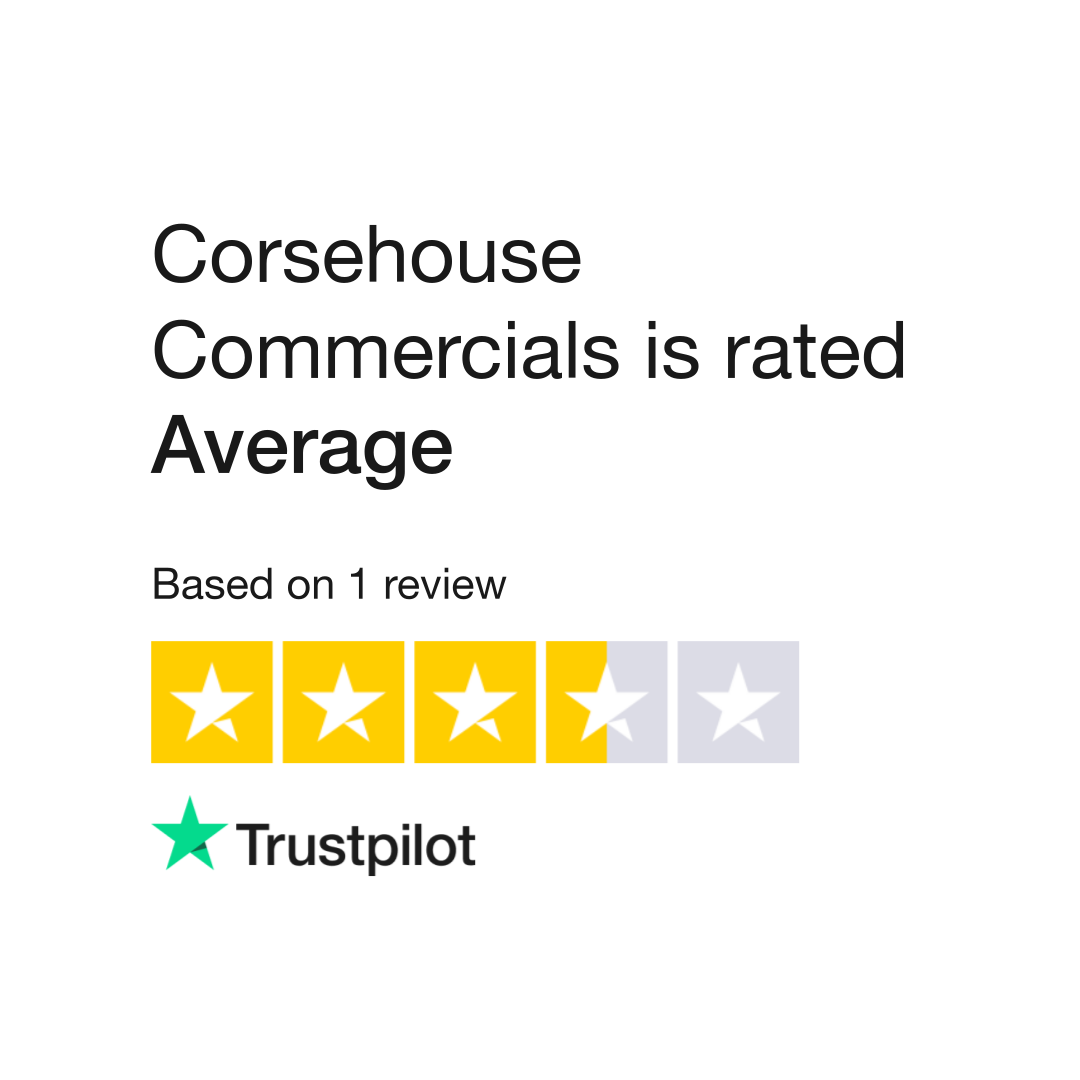 Corsehouse Commercials Reviews | Read Customer Service Reviews of ...