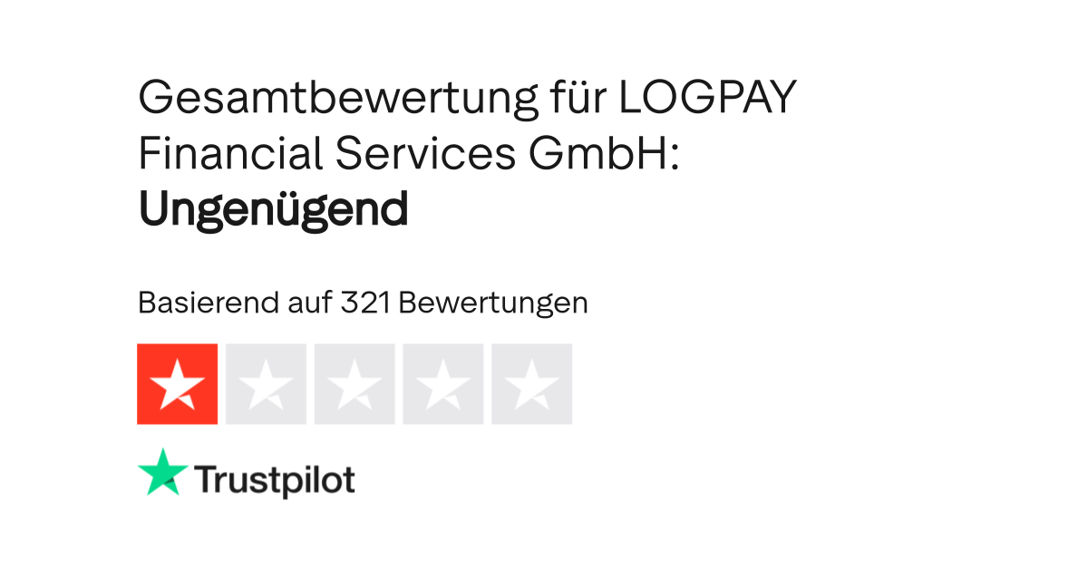 Bewertungen zu LOGPAY Lesen Sie Kundenbewertungen zu www.logpay.de