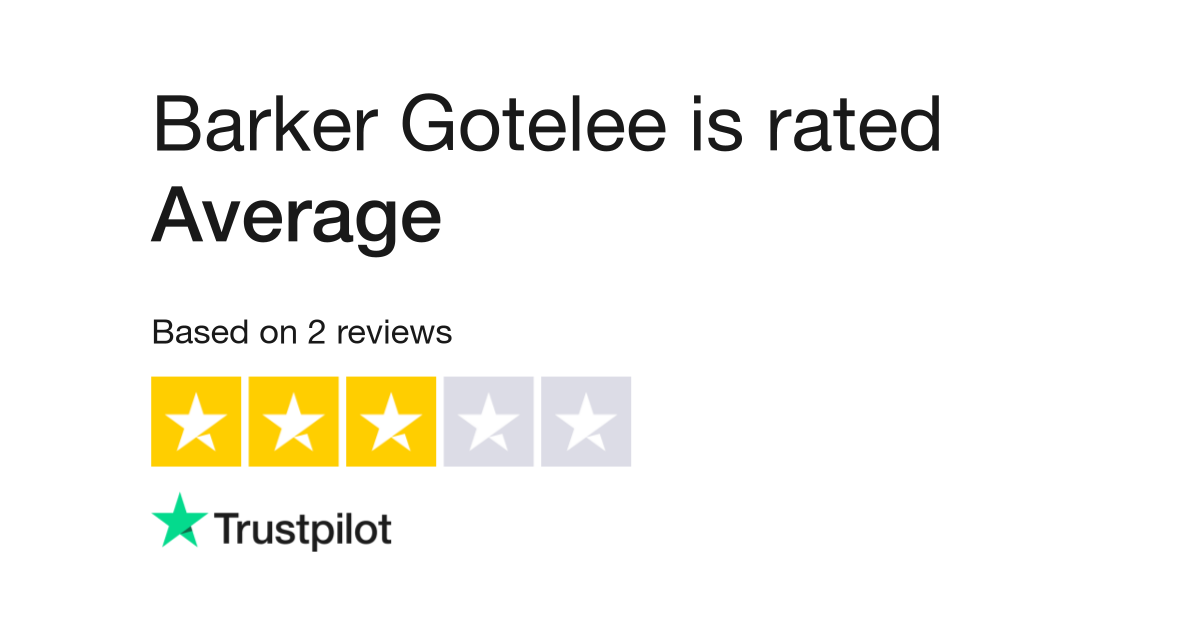 Barker Gotelee Reviews Read Customer Service Reviews of www