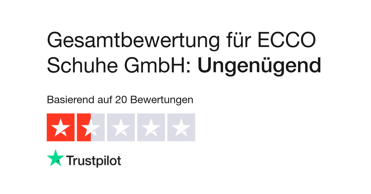 Bewertungen zu ECCO Schuhe GmbH | Lesen Sie zu go.ecco.com