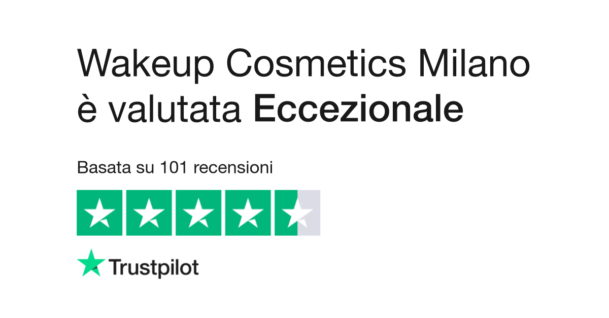 Wakeup Cosmetics  Leggi le recensioni dei servizi di wakeup-cosmetics.com