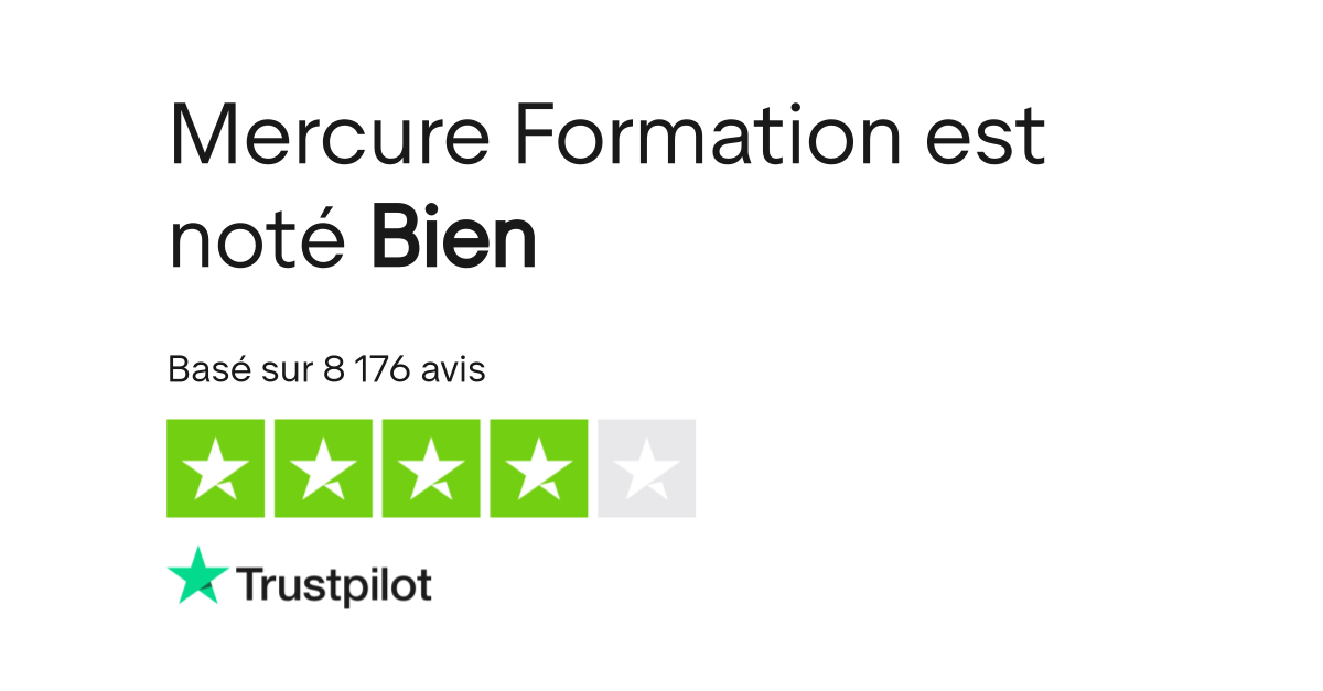 Avis de Mercure Formation Lisez les avis marchands de stych.fr