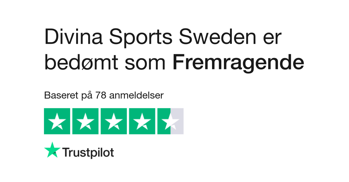 Kina måle slette Anmeldelser af Divina Sports Sweden | Læs kundernes anmeldelser af  divinasports.com