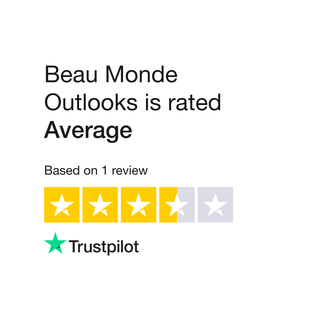 Beau Monde Outlooks Reviews Read Customer Service Reviews of