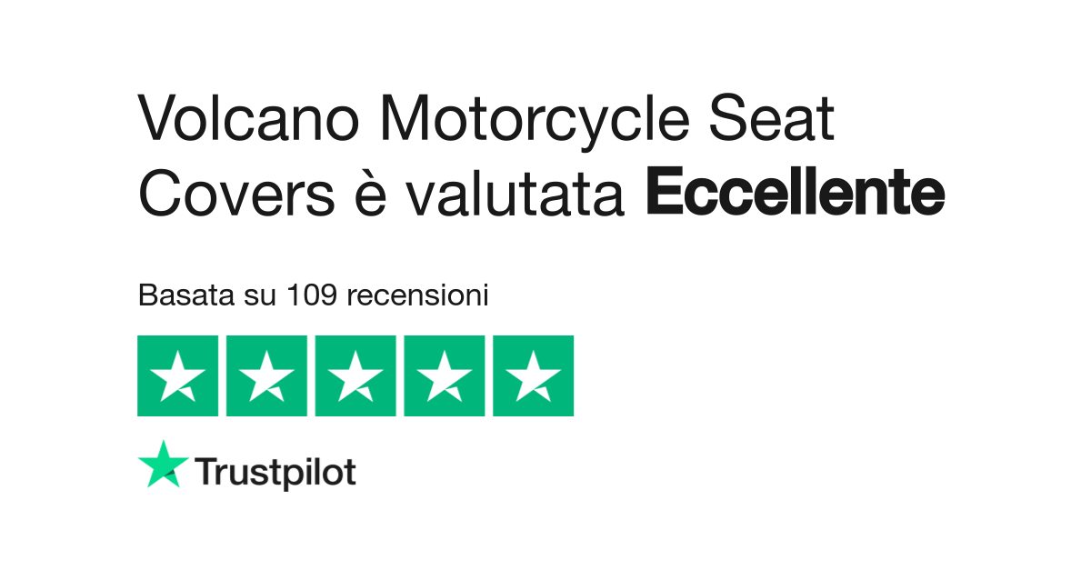 Volcano Motorcycle Seat Covers Leggi le recensioni dei servizi