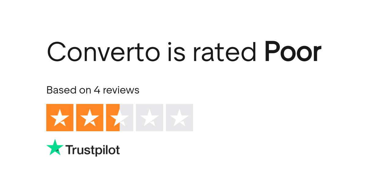 Converto Reviews | Read Customer Service Reviews of converto.io