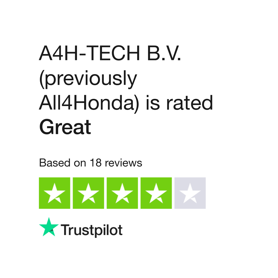 A4H-TECH B.V. (previously All4Honda) Reviews  Read Customer Service  Reviews of a4h-tech.com