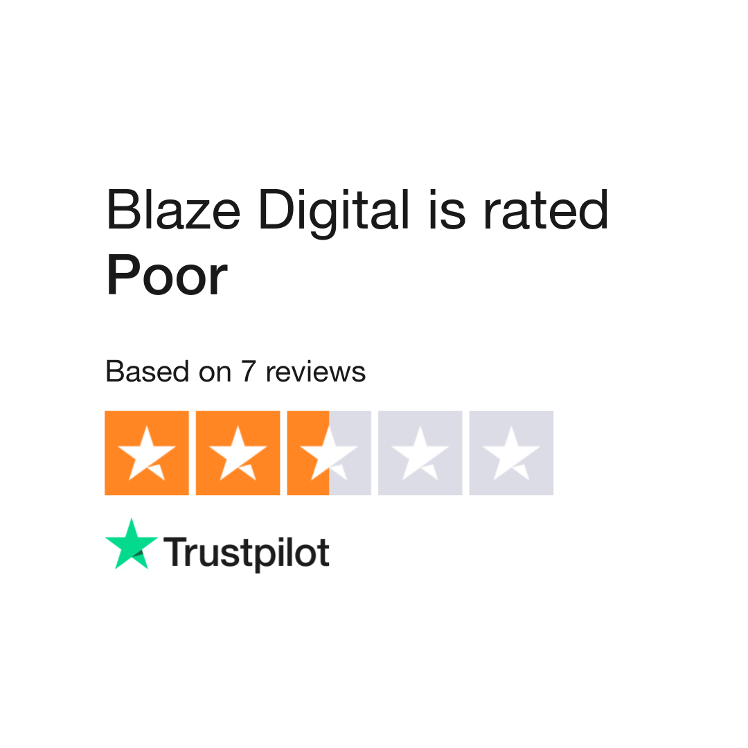 Blaze Digital Reviews | Read Customer Service Reviews of blaze.com