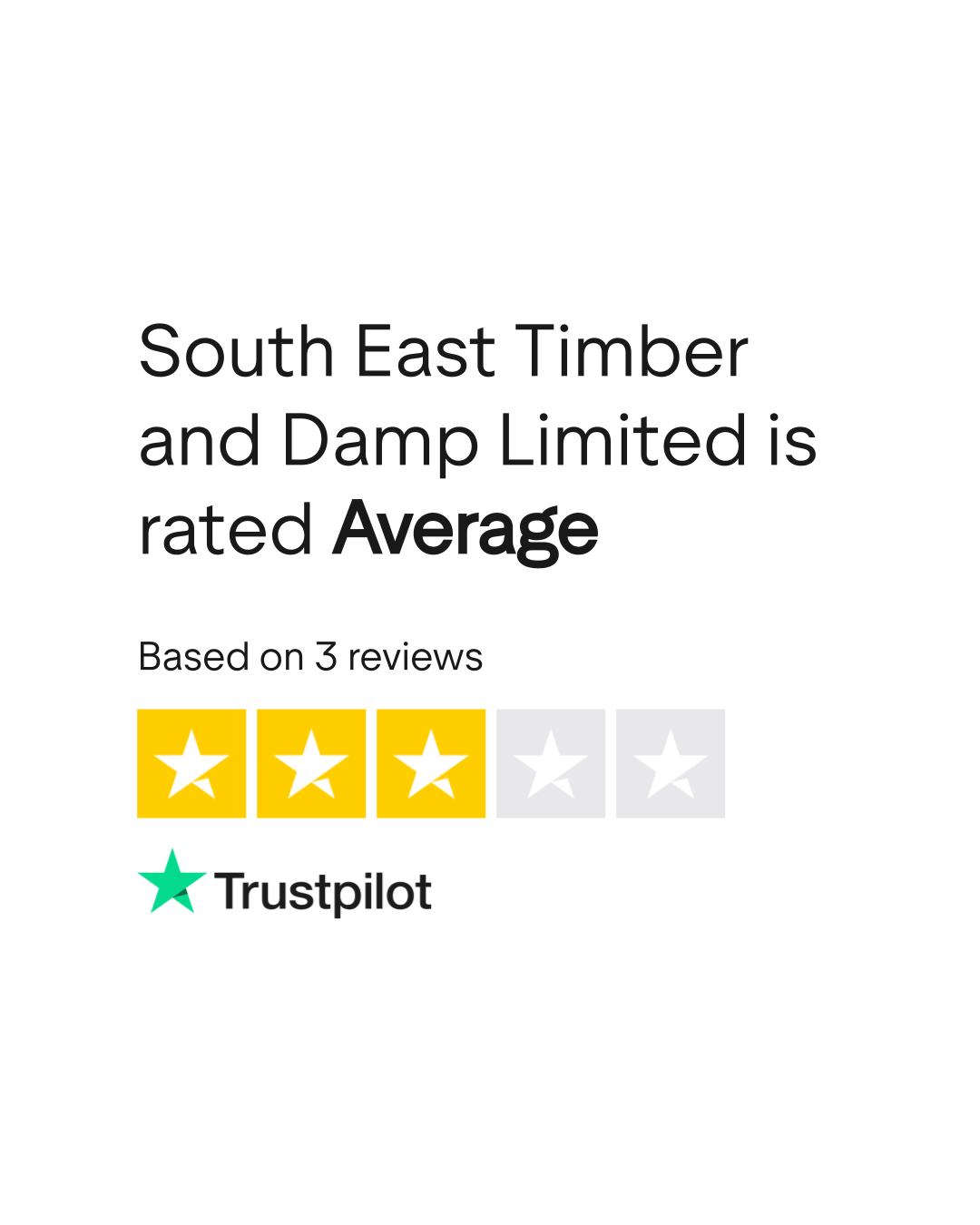 South East Timber and Damp Limited Reviews Read Customer Service