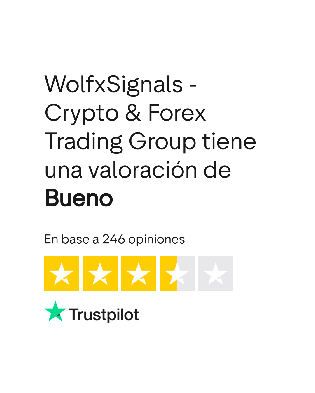 Opiniones sobre WolfxSignals - Crypto & Forex Trading Group | Lee las  opiniones sobre el servicio de wolfxsignals.com