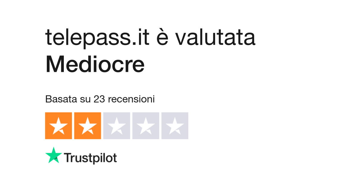 telepass.it  Leggi le recensioni dei servizi di telepass.it