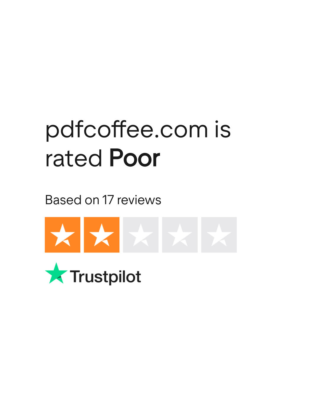 Pdfcoffee.com é confiável? Pdfcoffee é segura?