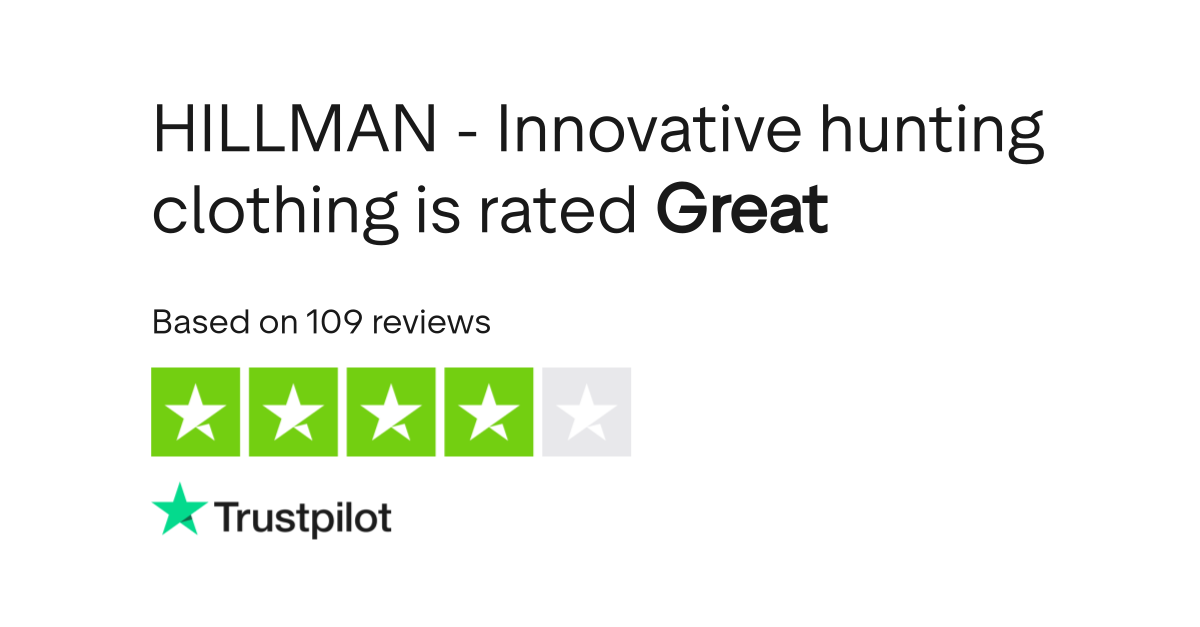 HILLMAN Innovative hunting clothing Reviews Read Customer Service