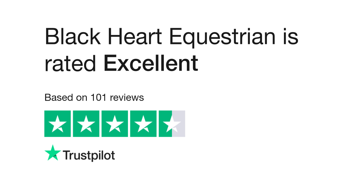 Black Heart Equestrian Reviews  Read Customer Service Reviews of